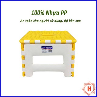Ghế nhựa xếp SONG LONG đẩu bé siêu chắc chắn { H }