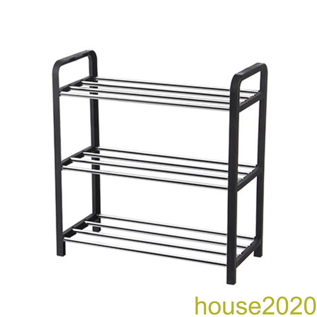 Giá để giày nhiều lớp sắp xếp cho hộ gia đình bằng kim loại thép