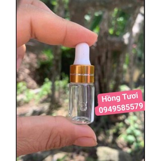 Chai serum dạng mỏng trong suốt 3ml