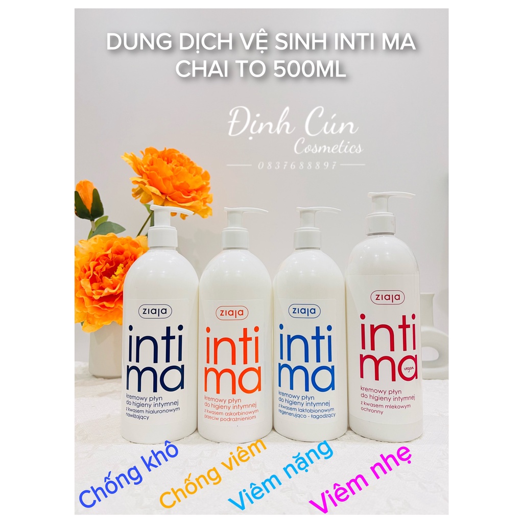 [Chính Hãng] Dung dịch vệ sinh Intima Ziaja Balan