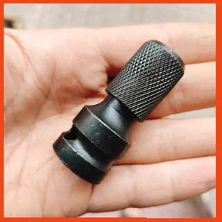 combo 2 Đầu chuyển bu lông, khẩu sang bắn vít chuôi lục giác 6.35mm đầu dài