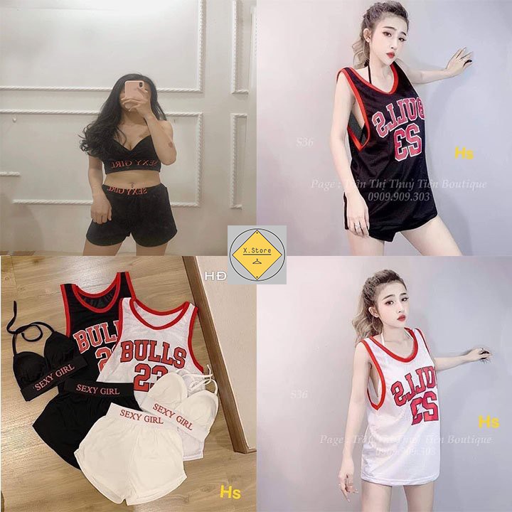 Set 3 Món Bull 23 Sexy Girl Cực Đẹp Hot Hit 2021 X.store Có Ảnh Thật + Đánh Giá 10023