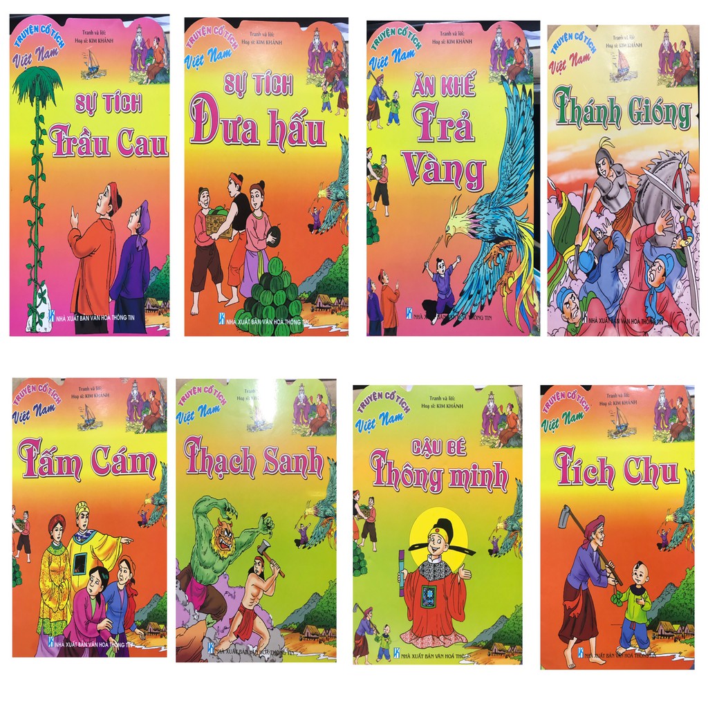 Sách - Combo Truyện cổ tích Việt Nam ( 8 cuốn )