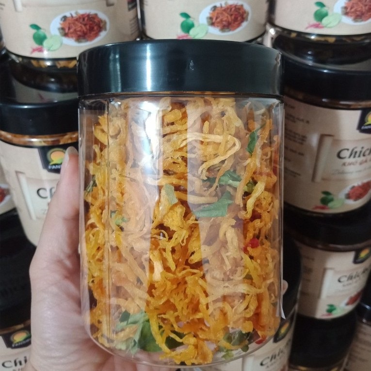 Khô gà lá chanh - Gà khô xé cay Fansipan hộp 150g