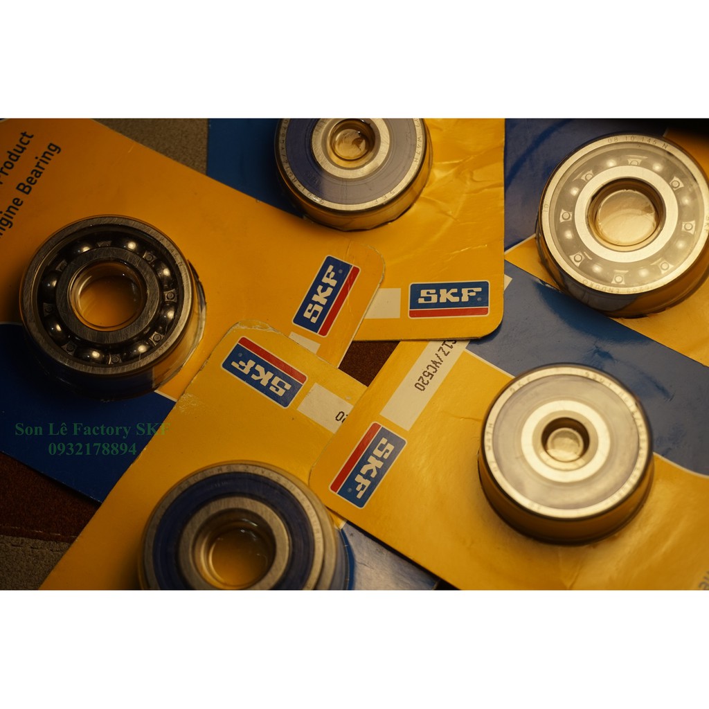 Bạc đạn máy SKF Honda Dream 100 , dên bi sứ Enduro SKF