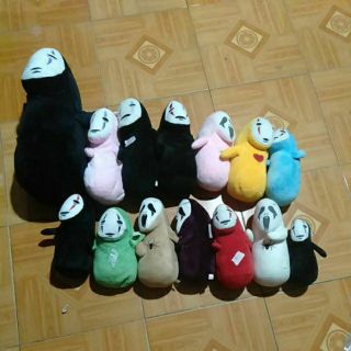 Combo gấu bông màu đen, hồng đỏ