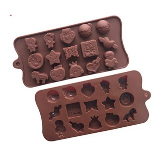 Khuôn silicon / khuôn socola / khuôn thạch rau câu M01