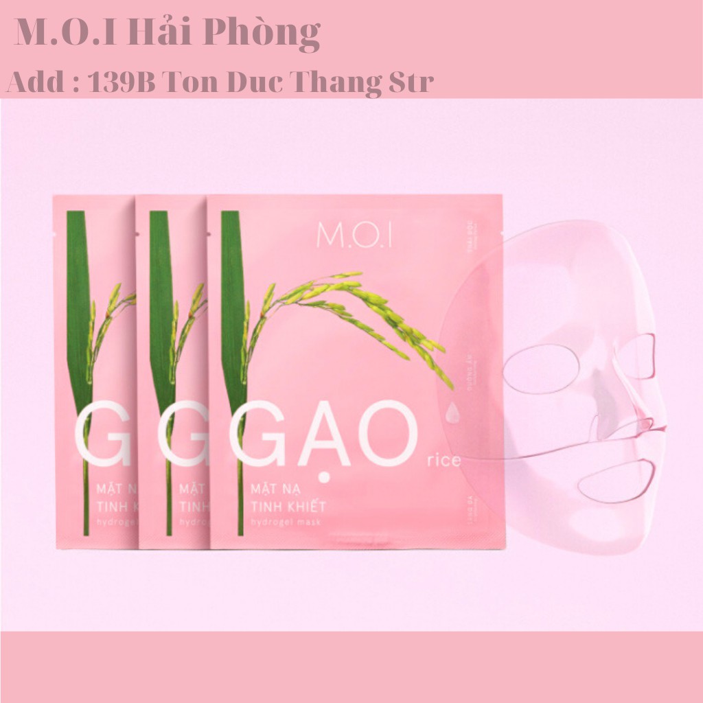 Mặt nạ GẠO Collagen by MOI Cosmetic