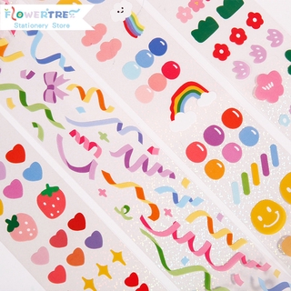 Flowertree Sticker Hình dán trang trí điện thoại nhiều màu sắc