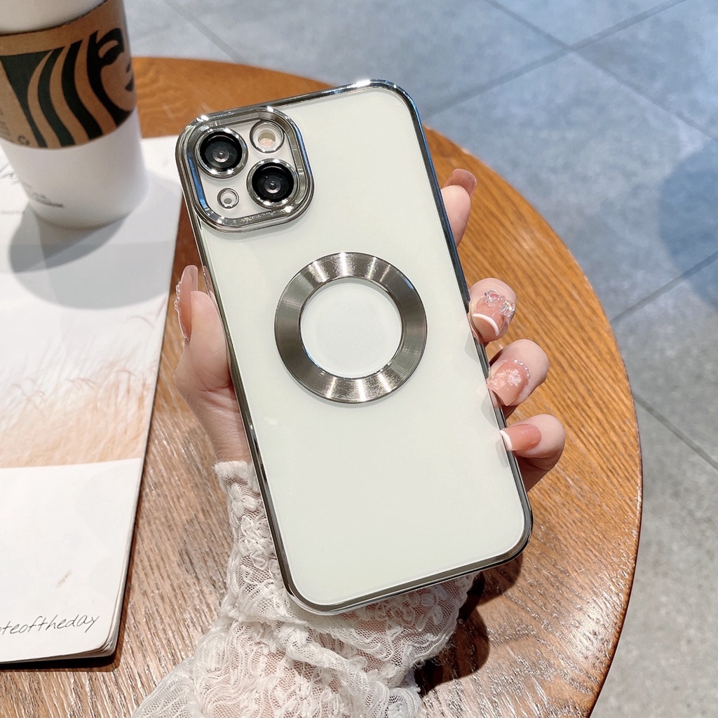 Ốp Điện Thoại Silicon Mềm Trong Suốt Mạ Viền 6D Sang Trọng Dành Cho iPhone 11 Pro MAX