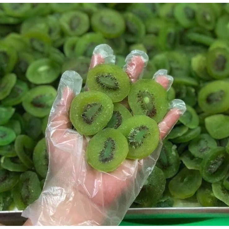 Mứt kiwi sấy dẻo chua ngọt đặc sản Đà Lạt hũ 300g