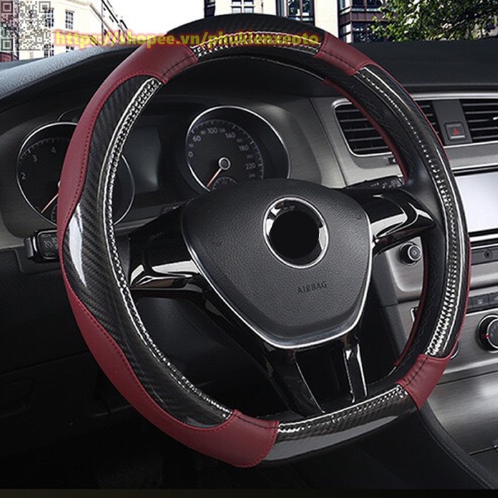 Bọc Vô Lăng D Cut Cho Suzuki XL7, Kia Seltos, Ertiga Sport, Các Dòng Vô Lăng Vát