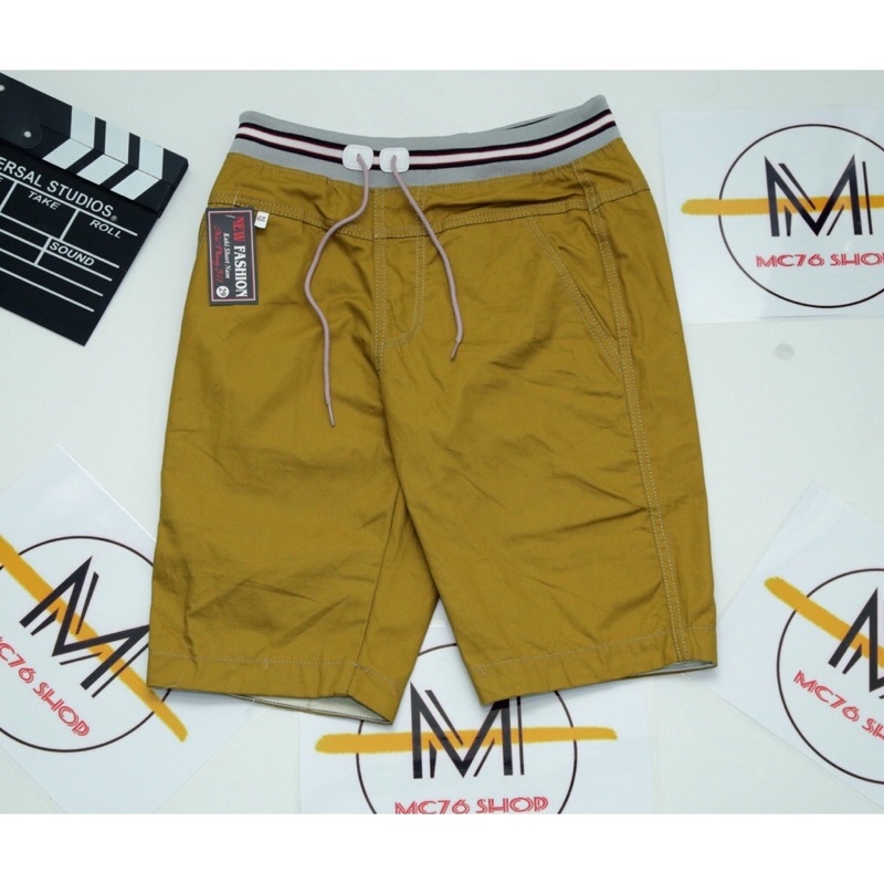 Quần Sọt Nam Kaki Lưng Thun