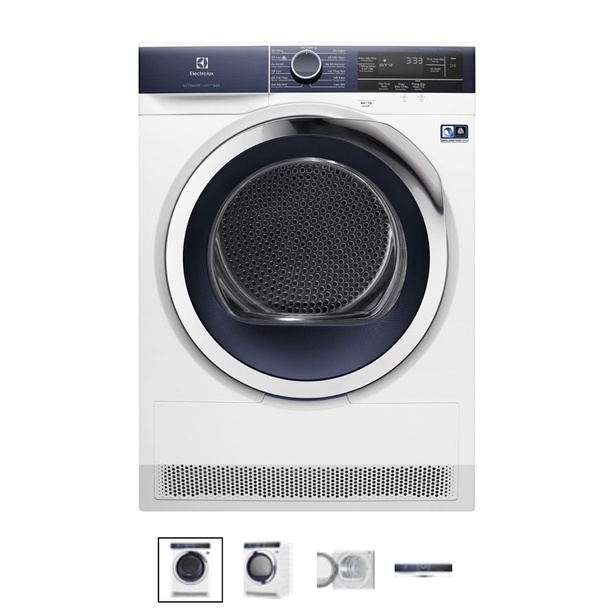 Máy sấy bơm nhiệt Electrolux Inverter 8 Kg EDH803BEWA