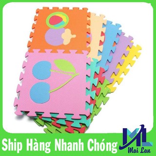 [Sản Phẩm Hot] Thảm Xốp Cho Bé Ghép Hình (Miếng 30X30Cm)(Màu Sắc Ngẫu Nhiên) BMBE1212