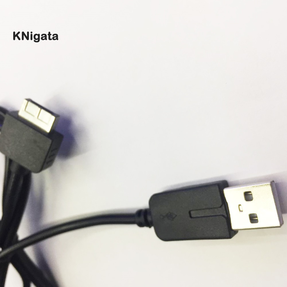 {KNK} 1.1m/3.6ft 2 in 1 USB Charge Data Transfer Sync Cable Cord for PS Vita PSV