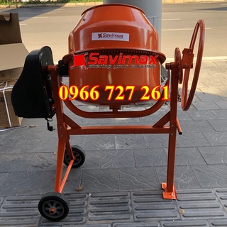 Máy trộn bê tông mini SAVI 120 nửa bao , trộn nguyên liệu thức ăn chăn nuôi giá rẻ