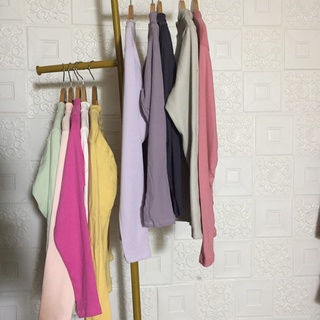 áo len tăm nữ cổ  3 phân