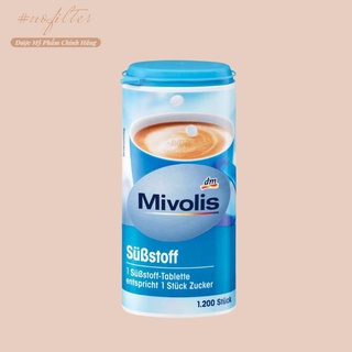 Viên đường ăn kiêng mivolis substoff 1200 viên