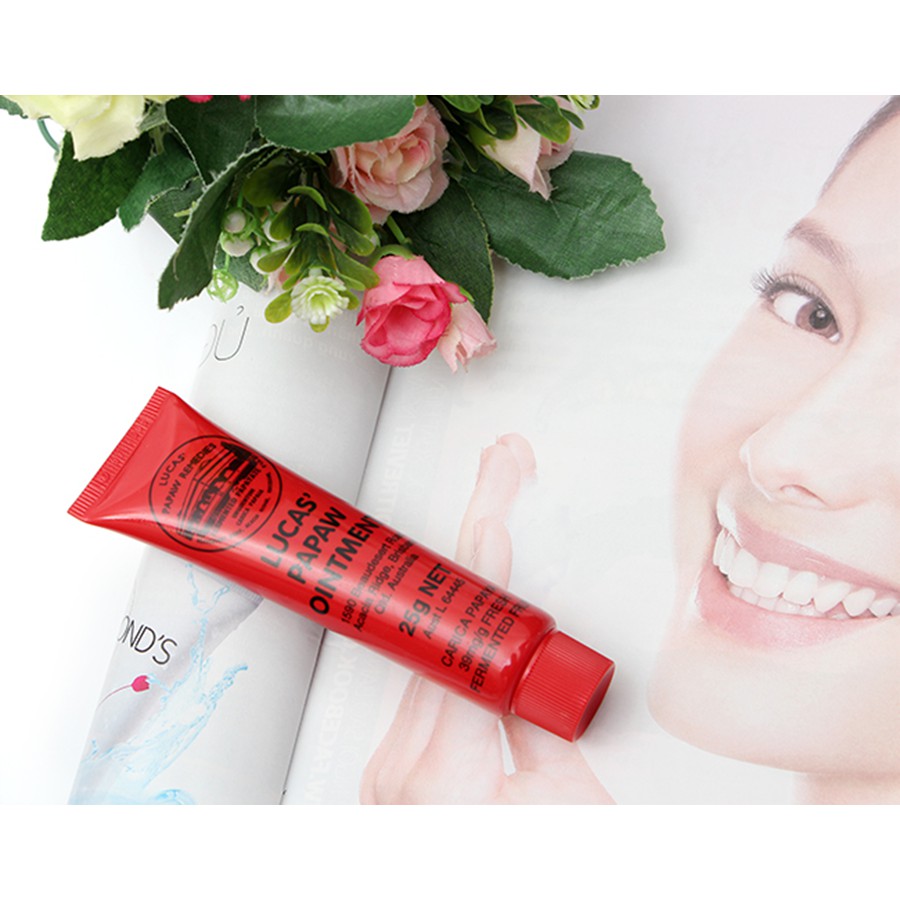 [HÀNG ÚC CHUẨN THƠM ] Kem dưỡng Đa Năng Lucas Papaw Ointment tuýp 25g
