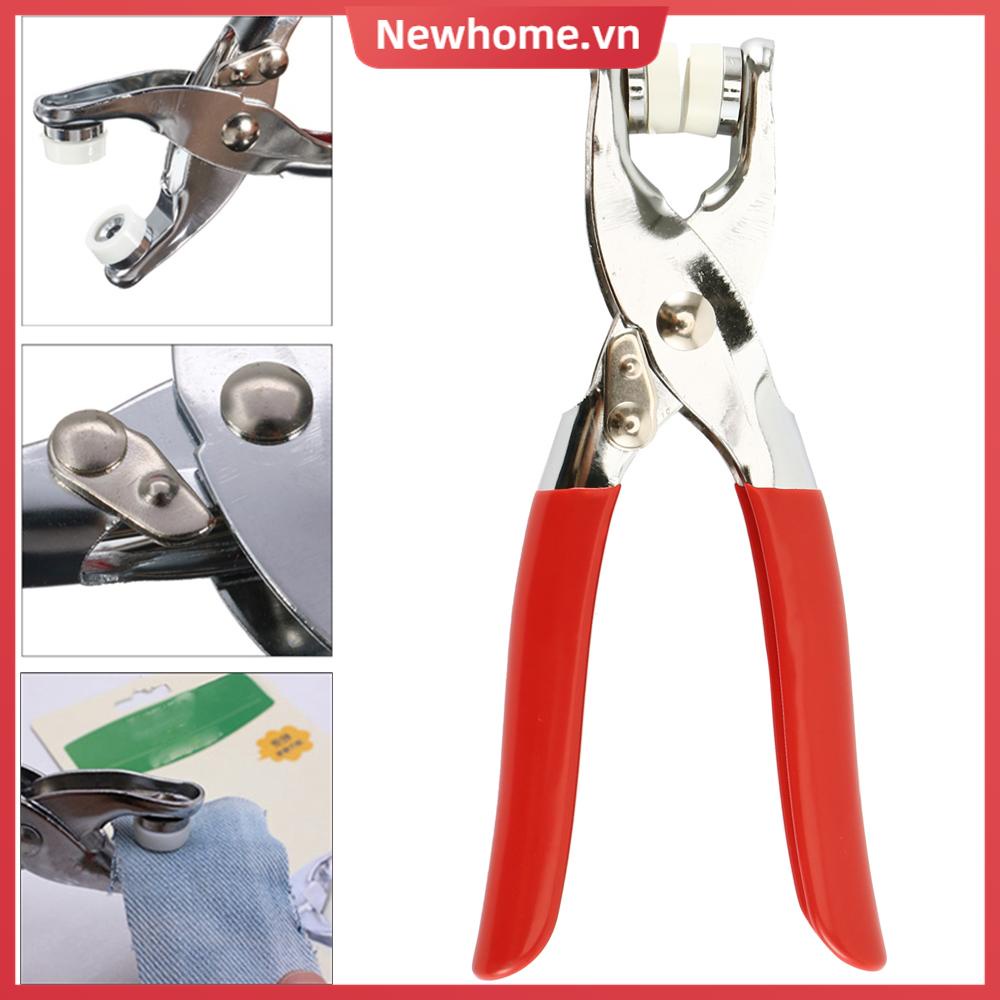 Combo 100 Bộ Cúc Bấm Áo Kim Loại Khuy Bấm Dành Cho Kìm Bấm Cúc Quần Áo Tiện Lợi 9.5mm