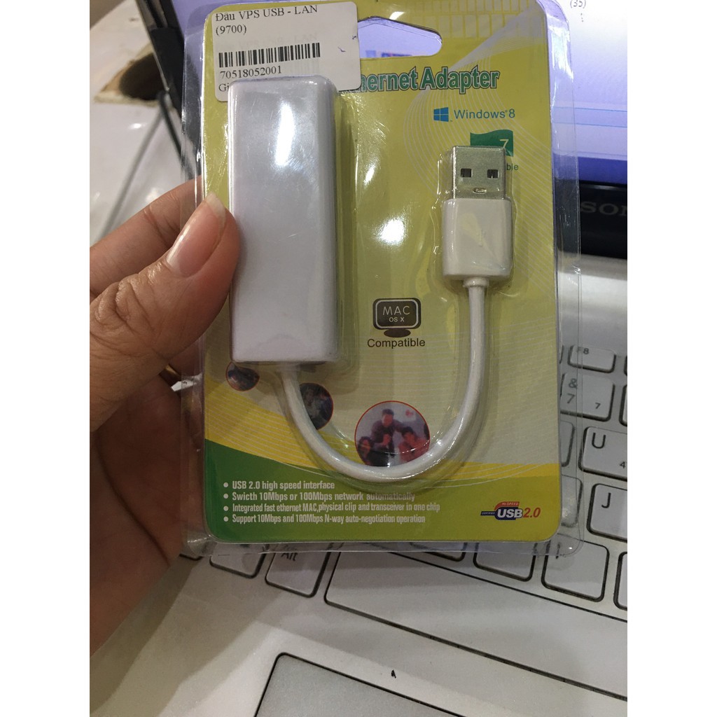 Đầu VPS USB - LAN (9700)