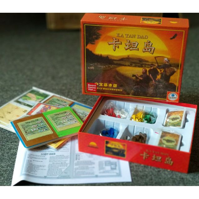 Boardgame CATAN – KHAI PHÁ VÙNG ĐẤT MỚI ( FULL MỞ RỘNG)