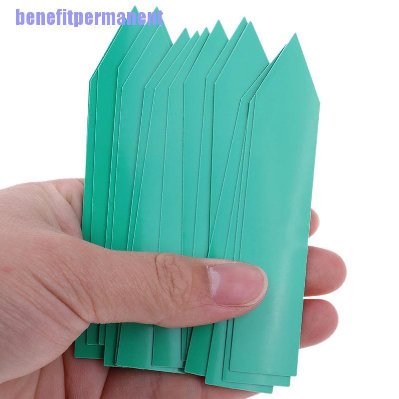 Benefitpermanent✹★ Set 50 Thẻ Nhựa Đánh Dấu Cây Trồng