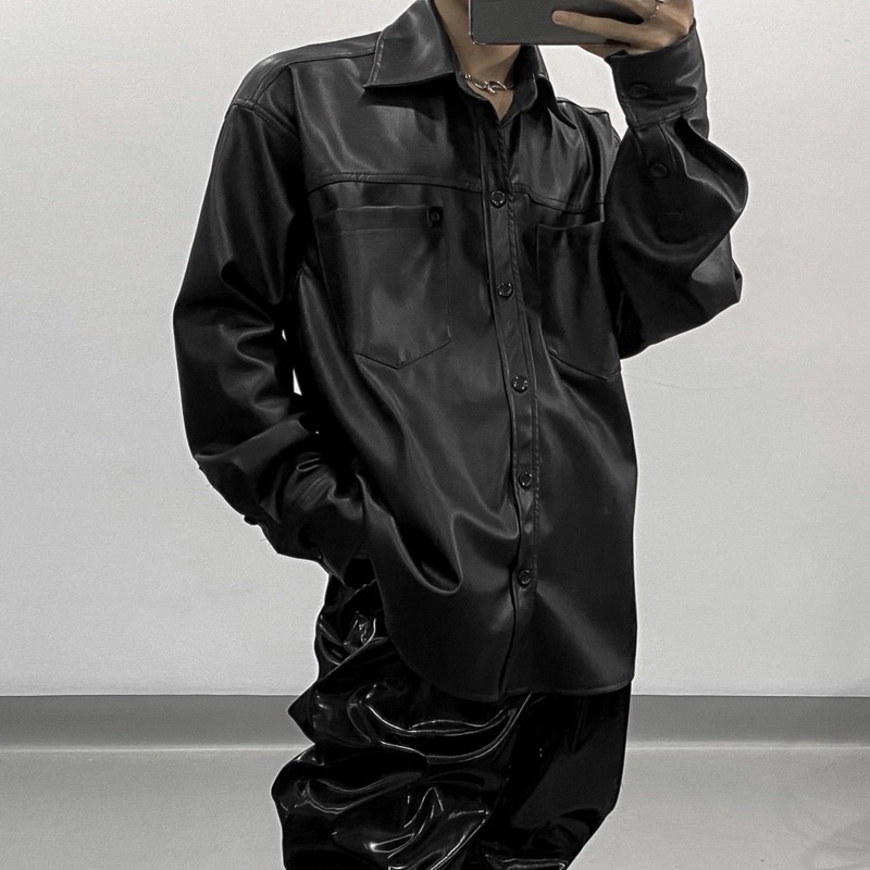 Áo sơmi da ONER "Nol Leather Shirt"