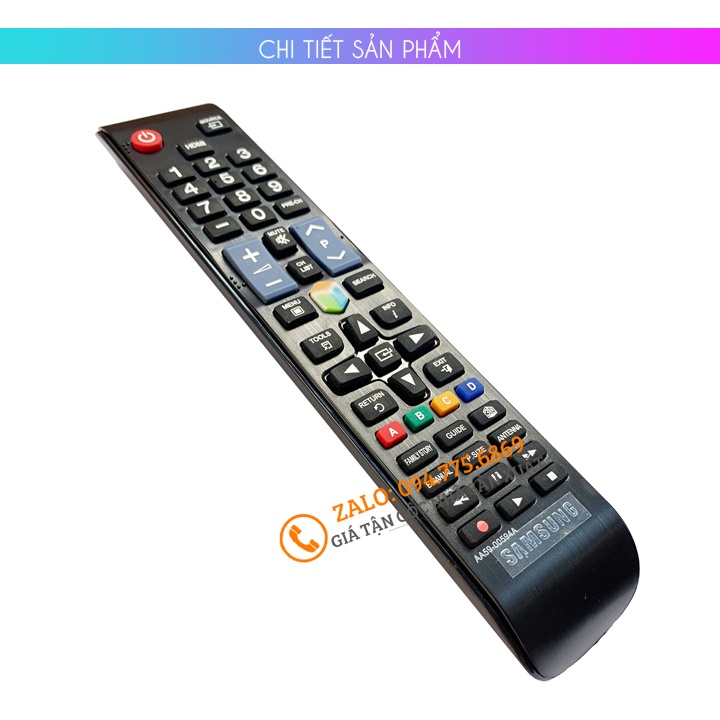 [ Hàng Zin Tốt ] Điều Khiển Tivi Samsung Smart Tivi AA59-00594A - Remote Tivi Samsung Hàng Cao Cấp Phím Bấm Êm - Nẩy