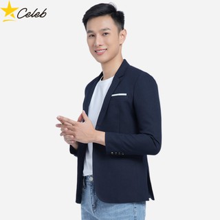Áo Blazer Nam Xanh Đen CELEB 0DV10