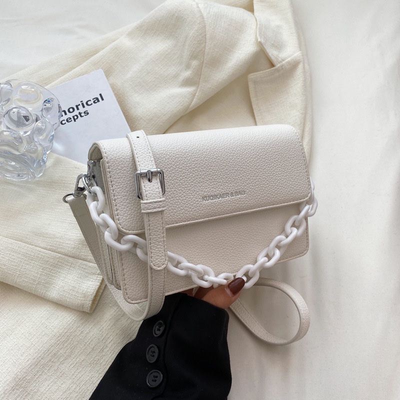 Túi đeo vai/đeo chéo IELGY thiết kế đơn giản dễ phối đồ thời trang chất lượng cao