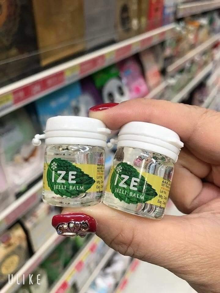 Dầu gió hít thông mũi bạc hà  Ize Jelli Balm