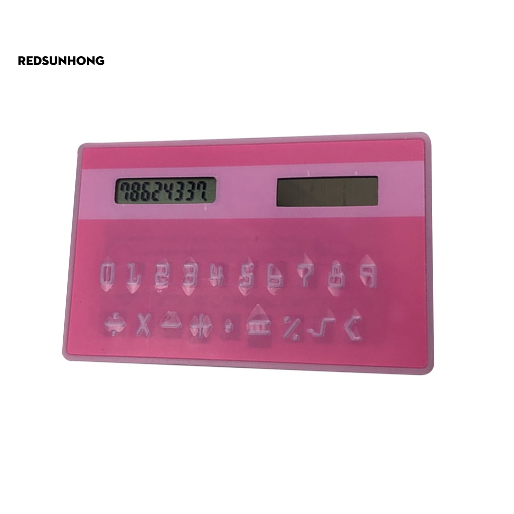 Máy Tính Điện Tử Cầm Tay 7 Màu Tùy Chọn Sáng Tạo