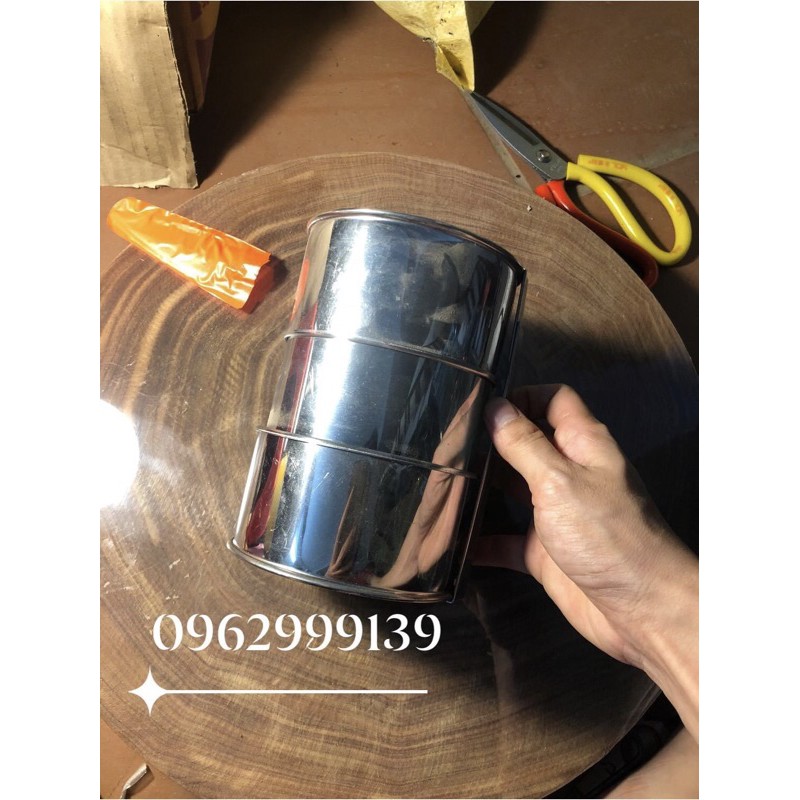 Khuân làm chả lụa làm giò inox- khuân giò cặp lồng
