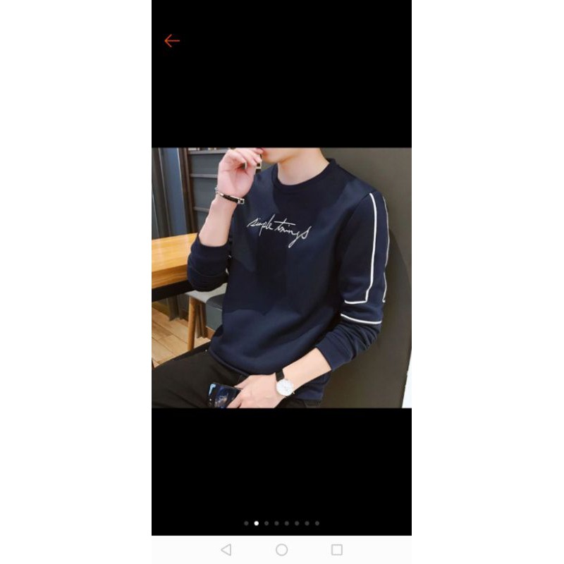 Áo thun nam tay dài chất liệu cotton | BigBuy360 - bigbuy360.vn