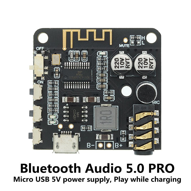 Bảng Mạch Giải Mã Âm Thanh Bluetooth 4.0 4.1 4.2 5.0 MP3 3.7