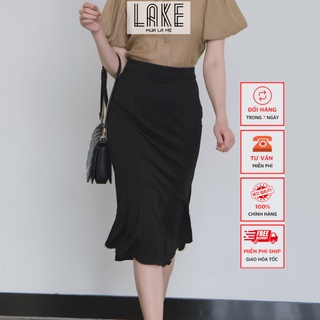 Chân váy đuôi cá Lake fashion chân váy công sở tôn dáng chất liệu mềm mịn