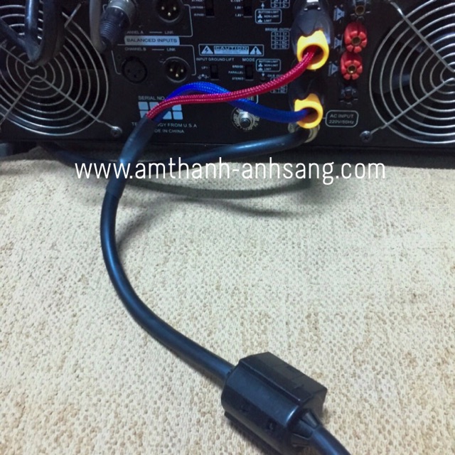 Dây loa âm thanh sân khấu 4 ruột 2.5mm dài 10m, dây loa Sommer đồng nguyên chất,01 dây thành phẩm có Jack speakon