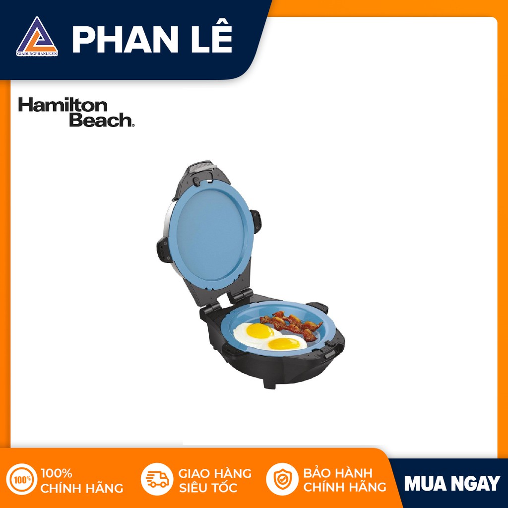 [Mã ELHADEV giảm 4% đơn 300K] Máy làm bánh Waffle Hamilton Beach 26049-IN