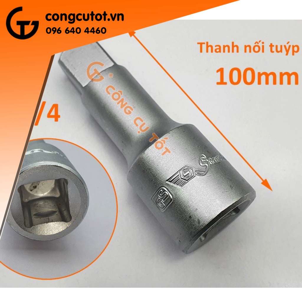 Thanh nối tuýp 3/4 dài 100mm Standard Đài Loan