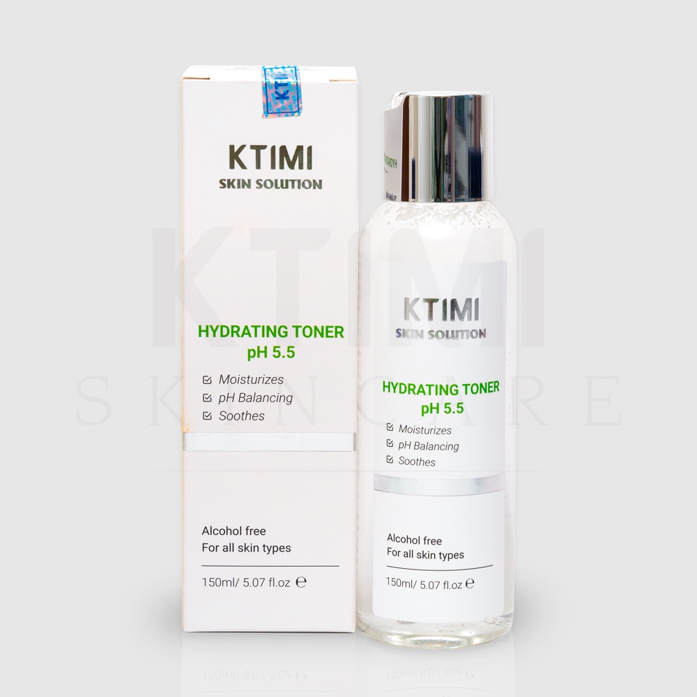 Nước hoa hồng Hydrating Toner KTIMI làm dịu và cân bằng độ pH cho da