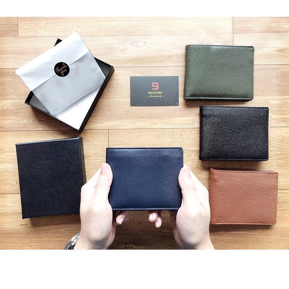 Ví nam Safiano, ví nam da bò thật cao cấp bảo hành 2 năm