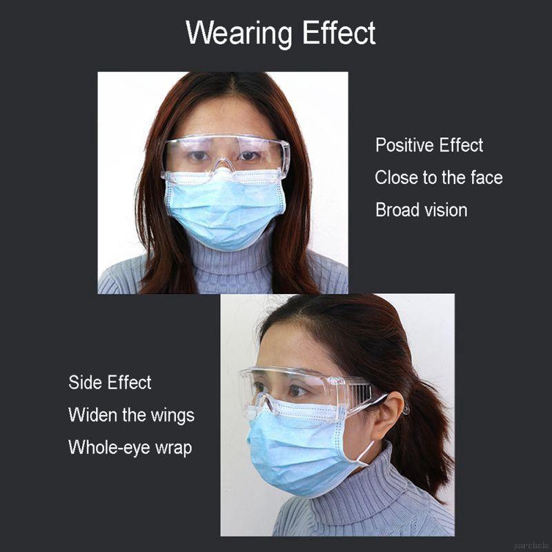 (Hàng Mới Về) Mắt Kính Chống Bụi / Giọt Nước Có Thể Điều Chỉnh Dành Cho Người Lớn