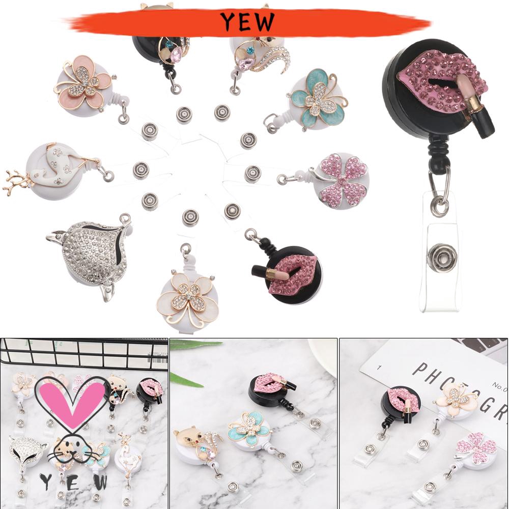 1 Móc Kẹp Giữ Thẻ ID Chống Thất Lạc Tiện Dụng Giá Đỡ