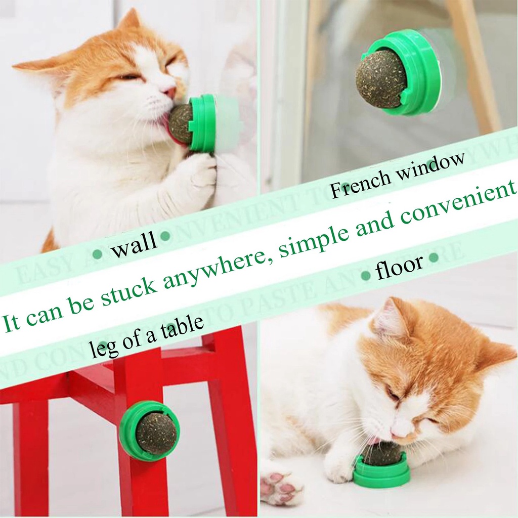 Cục Cỏ Bạc Hà Catnip Dán Tường Cho Mèo
