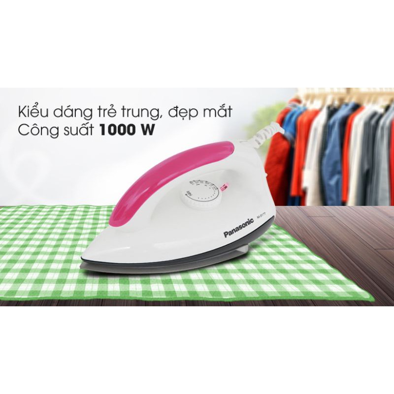 Bàn là 💀 FREE SHIP 💀🍄 Bàn Ủi Điện Panasonic NI-317TVRA có bảo hành [banla]