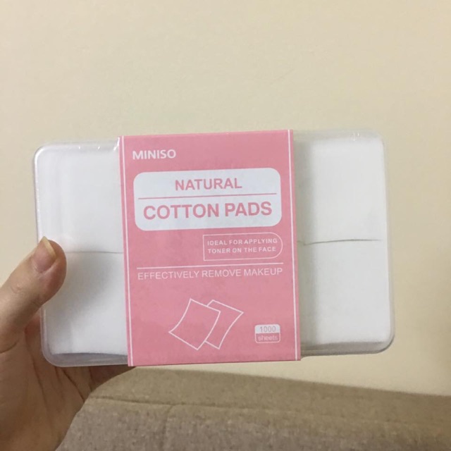 Bông Tẩy Trang Miniso 1000 Miếng