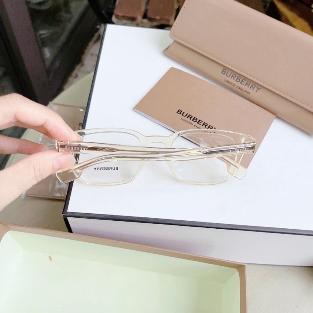 Gọng Cận Burberry BE2335 Carlyle 3852 Gọng Kính Viền Vàng