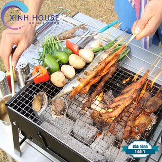 BẾP NƯỚNG THAN HOA VUÔNG CAO CẤP